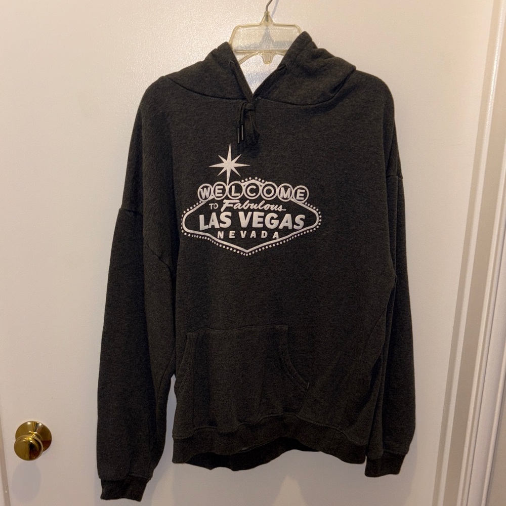 Las Vegas Nevada Graphic Hoodie - Black